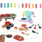 Plastilino gaminimo ir kepimo rinkinys 44 dalių Plastilino gaminimo ir kepimo rinkinys 44 dalių