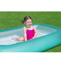 Pripučiamas baseinas BESTWAY (165x104x25cm) mėlynas