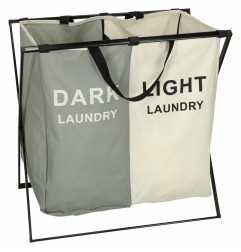 Skalbinių krepšys 2 skyriai