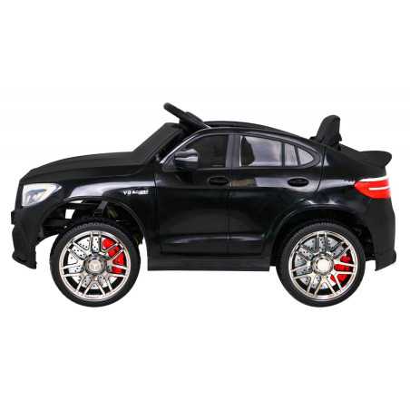 Vaikiškas Elektromobilis Mercedes Benz GLC63S, Juodas