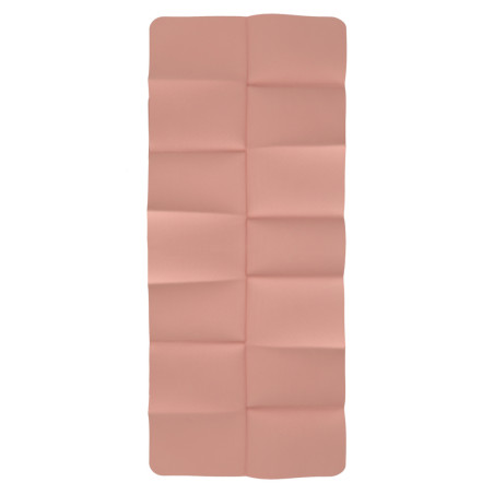 Sulankstomas jogos pratimų kilimėlis 183x61x0,4 cm rožinės spalvos