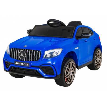 Vaikiškas Elektromobilis Mercedes Benz GLC63S, Mėlynas