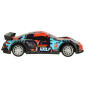 RC sportinis automobilis mėlynos ir raudonos spalvos RC sportinis automobilis mėlynos ir raudonos spalvos