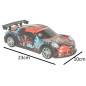 RC sportinis automobilis mėlynos ir raudonos spalvos RC sportinis automobilis mėlynos ir raudonos spalvos