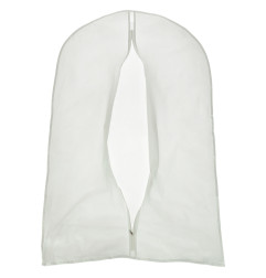 Kostiumo drabužių apsauginis užvalkalas permatomas 60 x 120 cm