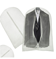 Kostiumo/drabužių apsauginis užvalkalas permatomas 60 x 100 cm