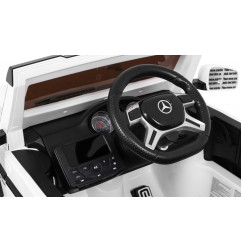 Vaikiškas Elektromobilis Mercedes G63 6x6, Baltas