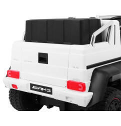 Vaikiškas Elektromobilis Mercedes G63 6x6 MP4, Baltas