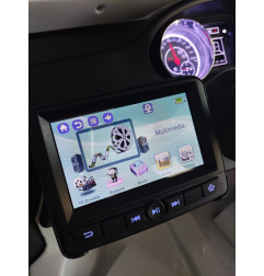 Vaikiškas Elektromobilis Mercedes G63 6x6 MP4, Baltas