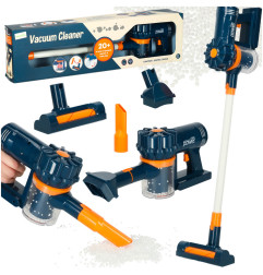 Vaikiškas stacionarus rankinis dulkių siurblys 2in1 tamsiai mėlynos spalvos