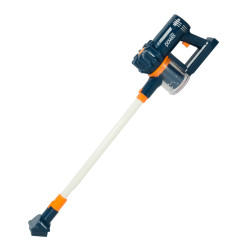 Vaikiškas stacionarus rankinis dulkių siurblys 2in1 tamsiai mėlynos spalvos