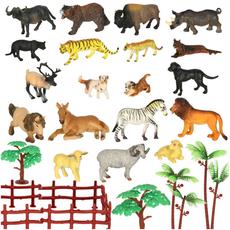 Figūrėlės zoologijos sodo gyvūnai 31 el. Figūrėlės zoologijos sodo gyvūnai 31 el.