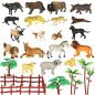 Figūrėlės zoologijos sodo gyvūnai 31 el. Figūrėlės zoologijos sodo gyvūnai 31 el.