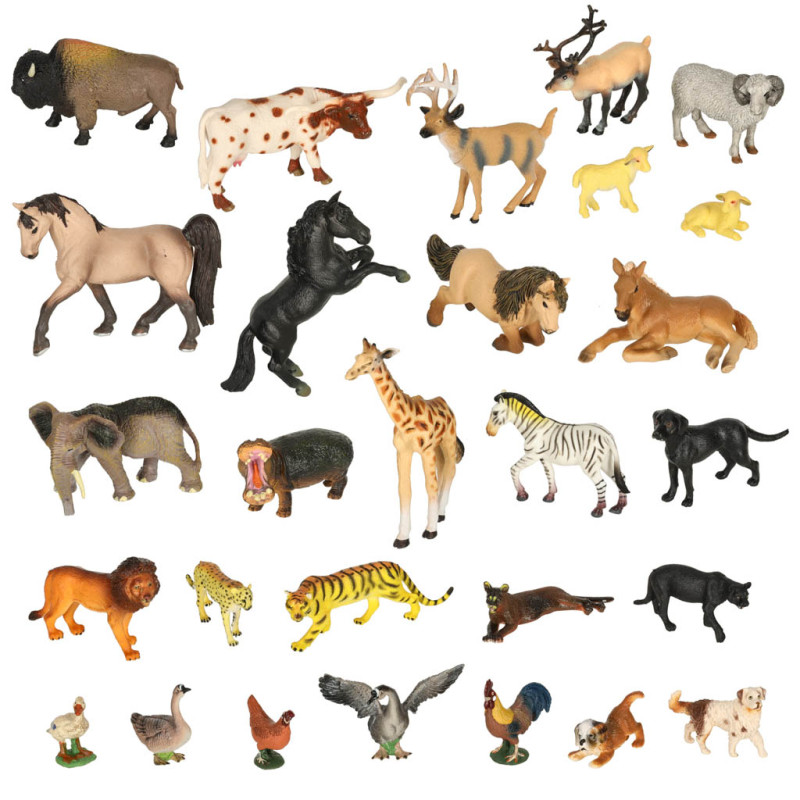 Figūrėlės zoologijos sodo gyvūnai 28 el. Figūrėlės zoologijos sodo gyvūnai 28 el.