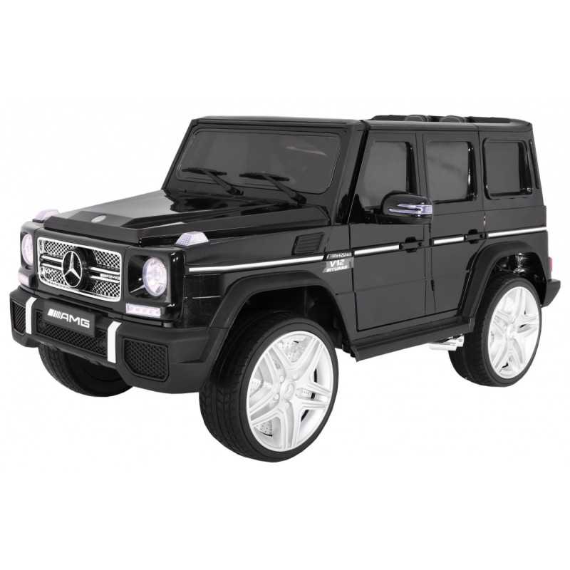 Vaikiškas Elektromobilis Mercedes G65, Juodas Vaikiškas Elektromobilis Mercedes G65, Juodas