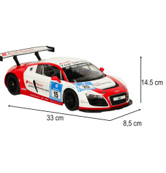 RC valdomas AUDI automobilis R8 1:14