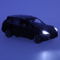 RC valdomas automobilis 1:14 Porsche Cayenne Turbo juodas