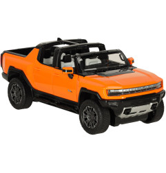 RC valdomas automobilis 1:16 Hummer EV oranžinis