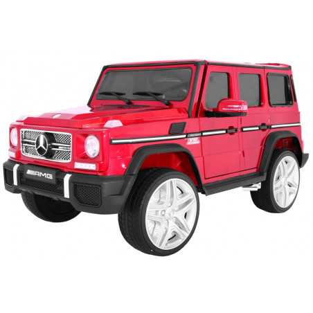 Vaikiškas Elektromobilis Mercedes G65, Raudonas
