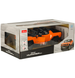 RC valdomas automobilis 1:16 Hummer EV oranžinis