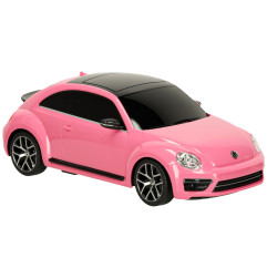 RC automobilis 1:14 Volkswagen Beetle rožinės spalvos