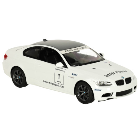 RC valdomas automobilis 1:14 BMW M3 baltas