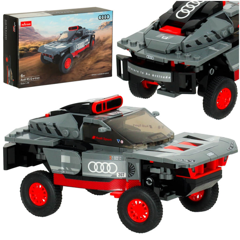 RC automobilis 1:30 "Audi RS Q e-tron" trinkelės