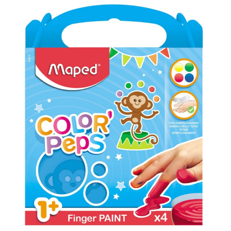 Colorpops pirštų dažai 4 vnt. Colorpops pirštų dažai 4 vnt.