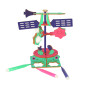 Medinė dėlionė 3D mokslinis modelis vėjo varveklis Medinė dėlionė 3D mokslinis modelis vėjo varveklis