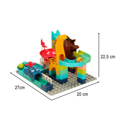 Konstruktorius dinozaurų parkas 62vnt.