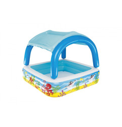 Pripučiamas baseinas su stogeliu BESTWAY (140x140x114cm)