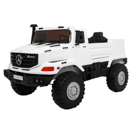 Vaikiškas Elektromobilis Mercedes-Benz Zetros, baltas