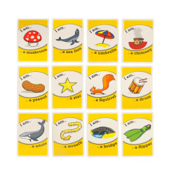 Kas aš esu? Šeimos stalo žaidimas anglų kalba