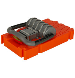 Stalo arkadinis žaidimas "mouse trap"