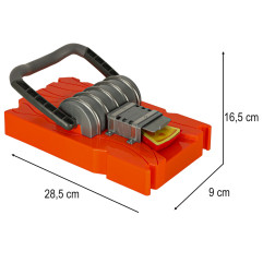 Stalo arkadinis žaidimas "mouse trap"