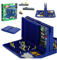 Laivų jūrų mūšis strateginis stalo žaidimas lagamine