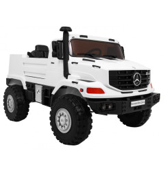 Vaikiškas Sunkvežimis Mercedes-Benz Zetros, baltas