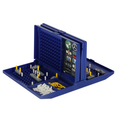 Laivų jūrų mūšis strateginis stalo žaidimas lagamine