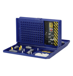 Laivų jūrų mūšis strateginis stalo žaidimas lagamine