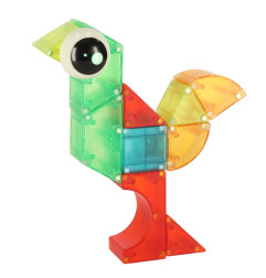 3D šviečiantis magnetinis konstruktorius 32 detalės