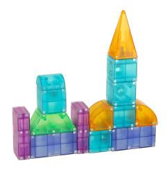 3D šviečiantis magnetinis konstruktorius 64 detalės