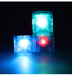 3D šviečiantis magnetinis konstruktorius 64 detalės