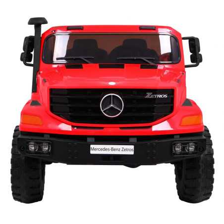 Vaikiškas Elektromobilis Mercedes-Benz Zetros, Raudonas