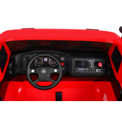 Vaikiškas Sunkvežimis Mercedes-Benz Zetros, Raudonas