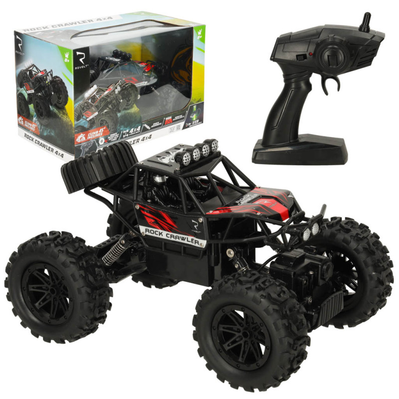 RC valdomas Revolt 4x4 automobilis RC valdomas Revolt 4x4 automobilis