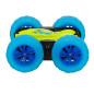 RC valdomas Revolt Flip Speeder automobilis su šviečiančiais ratais RC valdomas Revolt Flip Speeder automobilis su šviečiančiais ratais