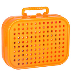 Konstravimo rinkinys su atsuktuvu ir priedais lagamine kosmosas 285 detalės