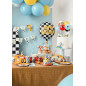 "Happy Birthday" dekoracija laimėtojas 2,5 m
