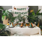 "Happy Birthday" dekoracija dinozaurai 3m "Happy Birthday" dekoracija dinozaurai 3m
