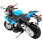 Vaikiškas Elektrinis Motociklas BMW S1000 RR, Mėlynas Vaikiškas Elektrinis Motociklas BMW S1000 RR, Mėlynas